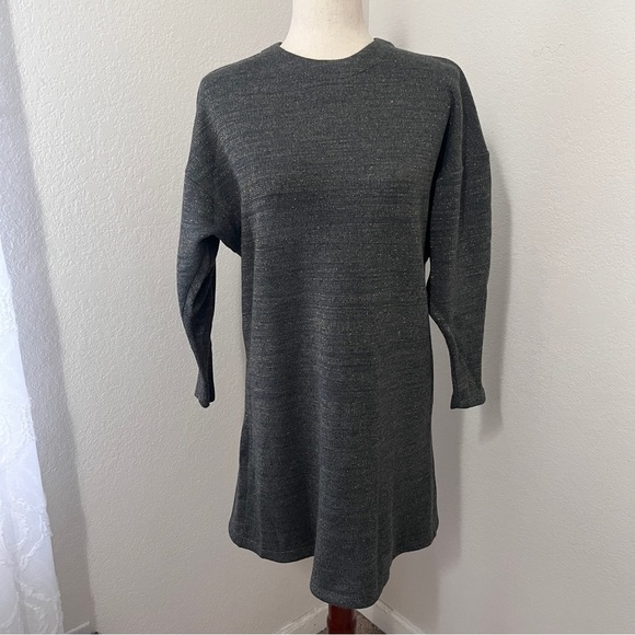 Zara Dress Basic T Shirt Special Edition Sheath Sweater Long Sleeve Size Medium - Picture 1 of 9